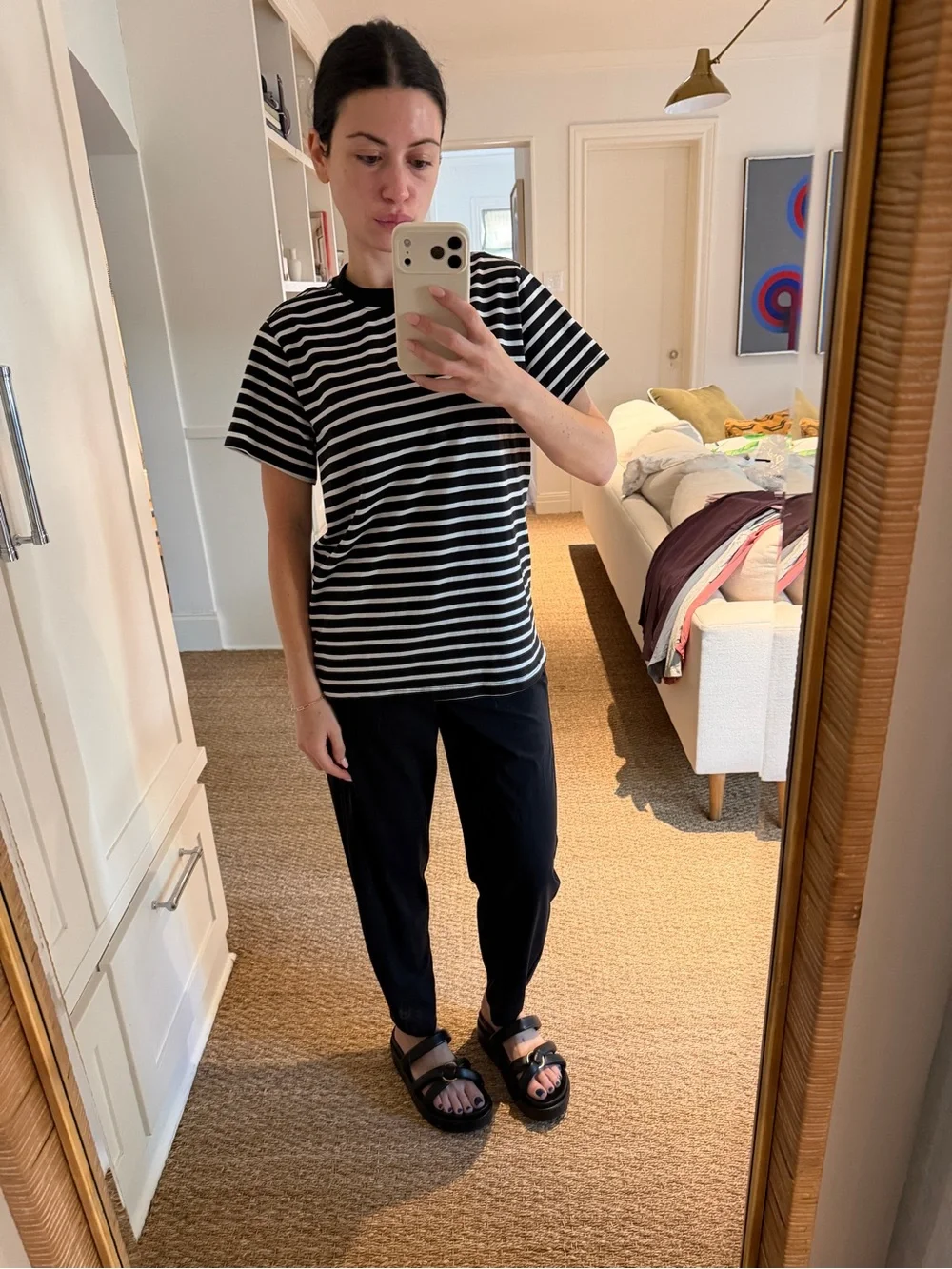 Lululemon All Yours Cotton T-Shirt Yachtie Stripe  2